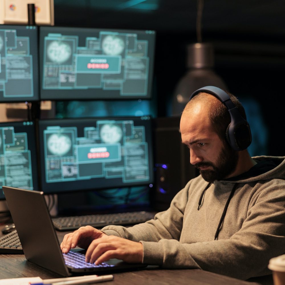 Dangerous coder hacking security system to steal big data